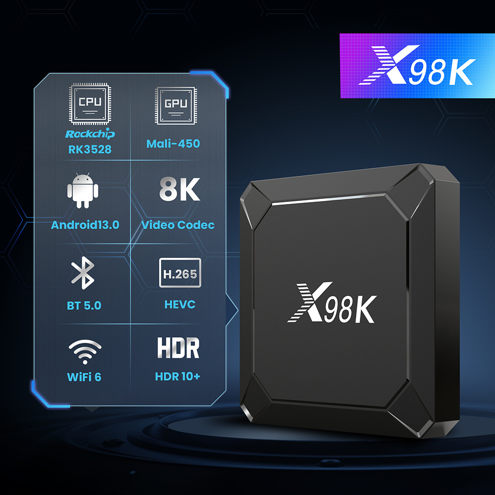 New X98K Android 13 TV Box 8K  - Radxa Rock 5B 16Gb review and price