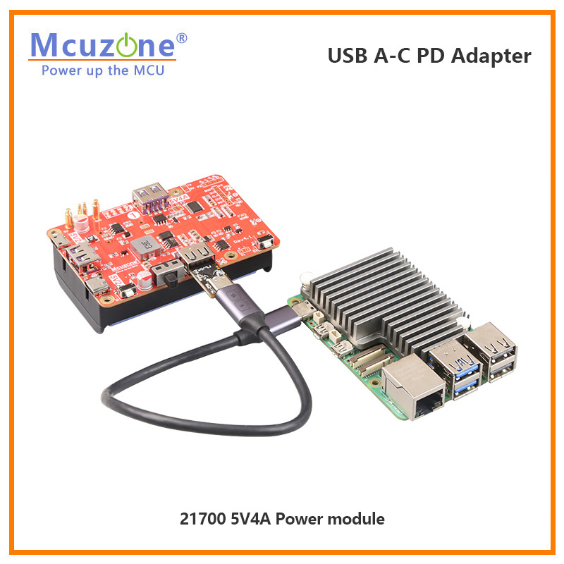 Raspberry Pi5 USB A-C PD Adapt - Banana Pi Bpi-M5 review and price