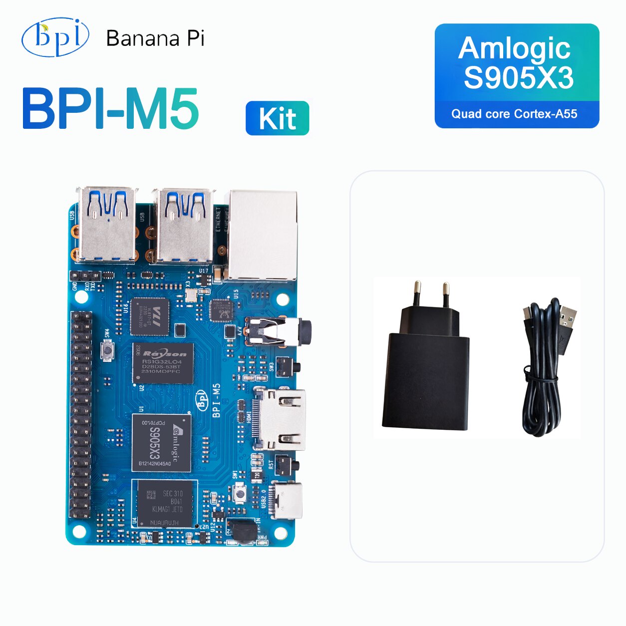 Banana Pi BPI-M5 Development B - Banana Pi Bpi-M5 review and price