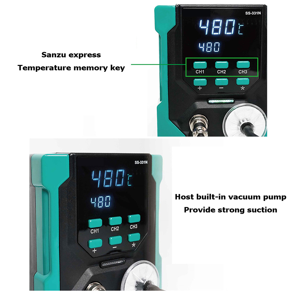 SS-331NH ESD LCD Digital Elect - Desoldering Gun Vacuum Electric review and price