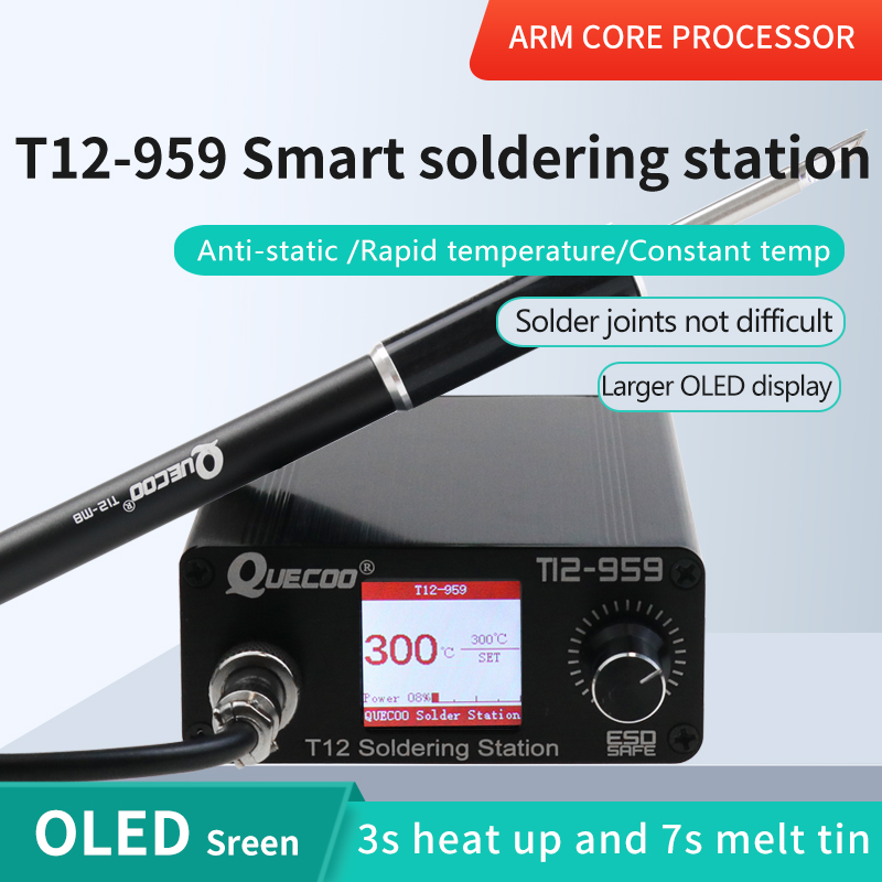 T12-959 V5.1 Soldering Station - Soldering Station T12 Oled review and price