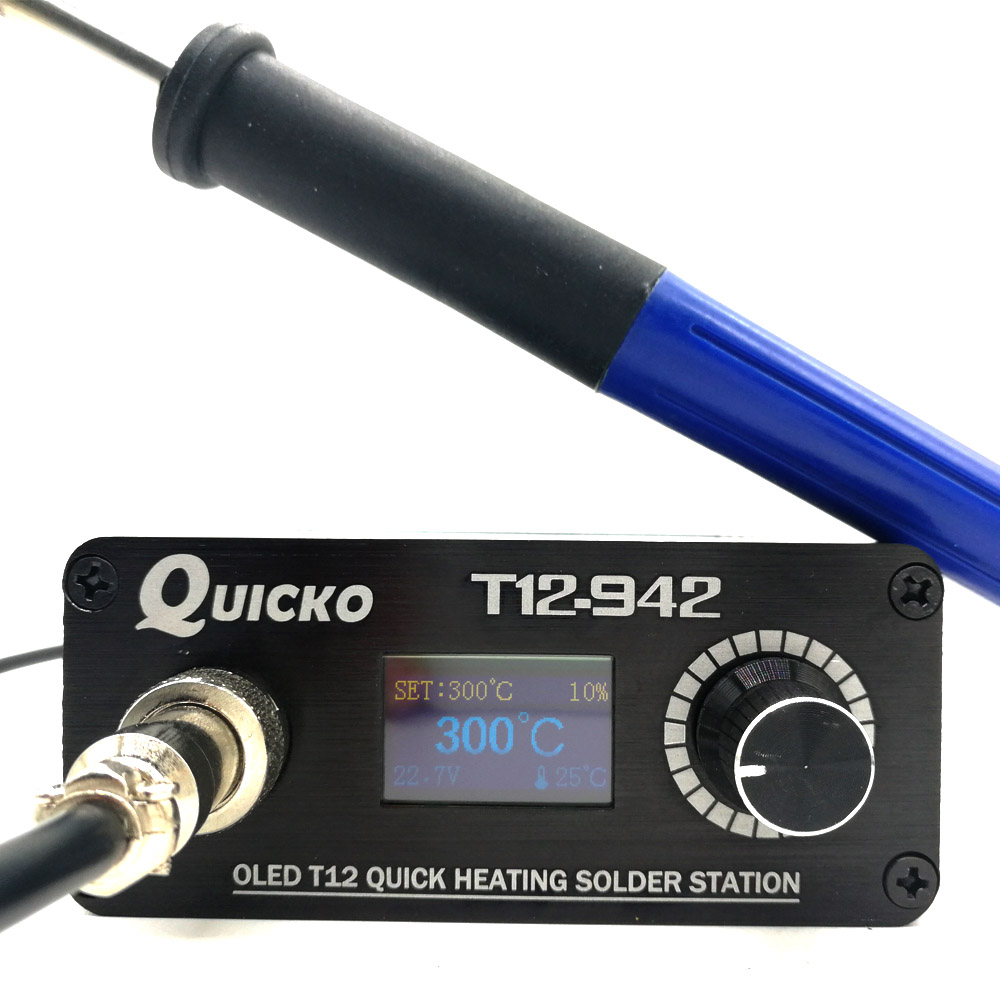 QUICKO MINI T12 STC OLED Digit - Soldering Station T12 Oled review and price