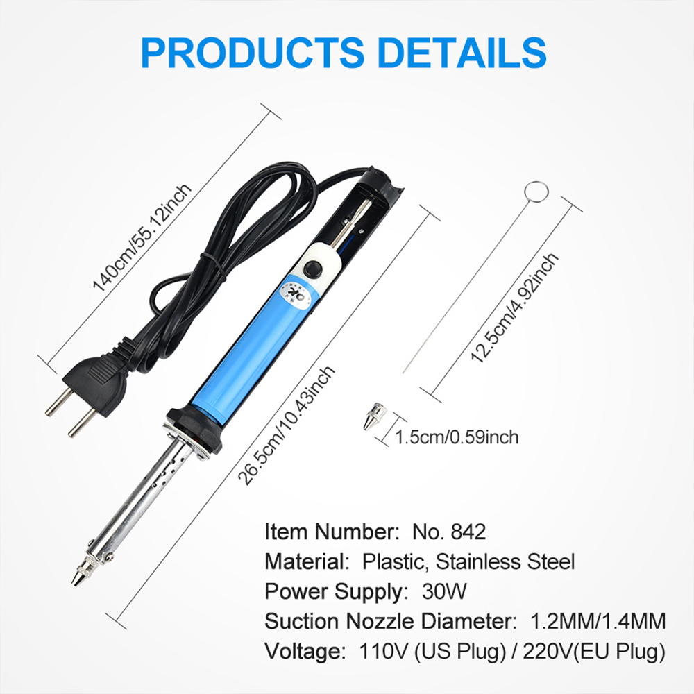 30W Electric Vacuum Desolderin - Desoldering Gun Vacuum Electric review and price