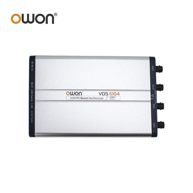 OWON VDS6074 VDS6104 Virtual P - Digital Storage Oscilloscope 100Mhz 4Ch review and price