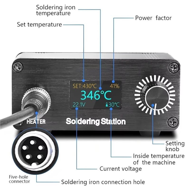 ABYN-Professional T12 Portable - Soldering Station T12 Oled review and price