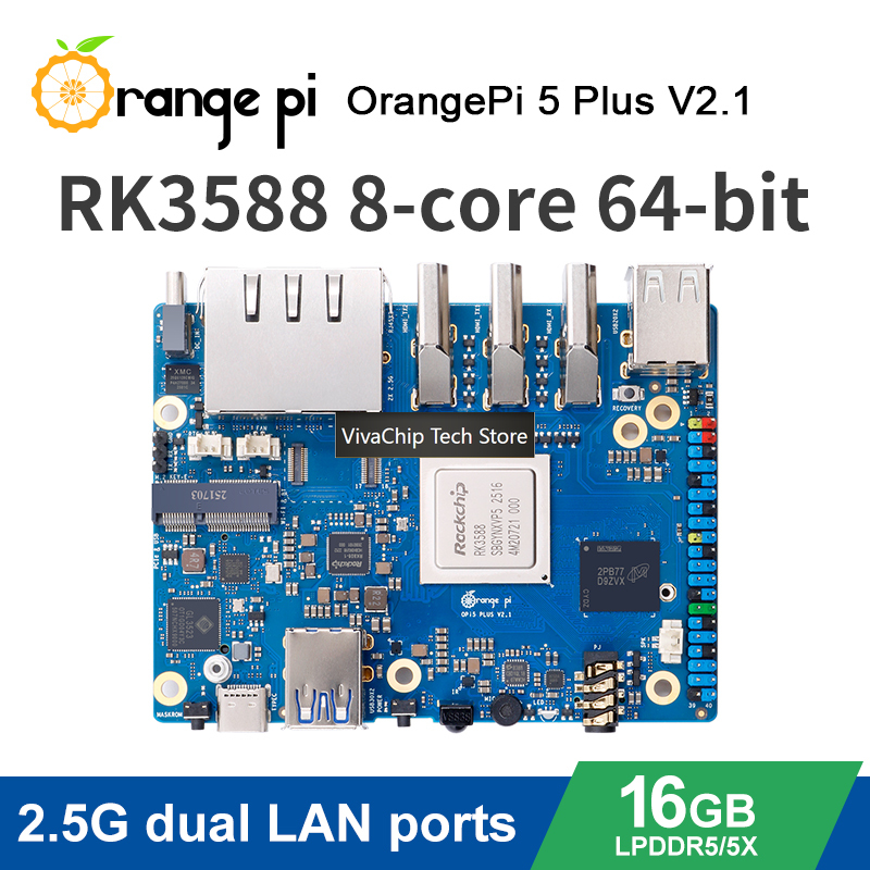 VivaCTOrange Pi 5 Plus Mini PC - Orange Pi 5 Plus 16Gb review and price